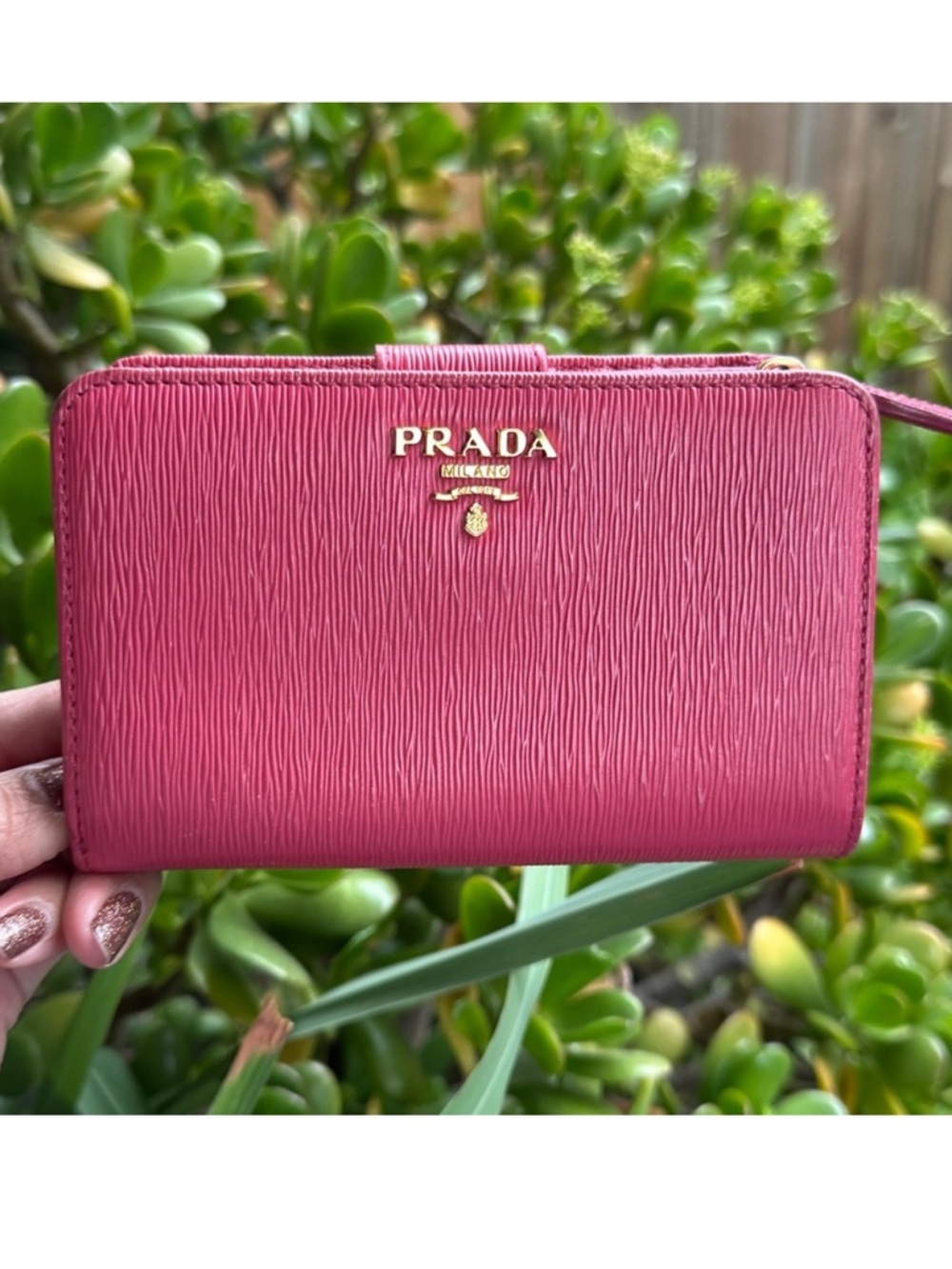 ๐๐ก๐๐๐ Pink Leather Wallet
